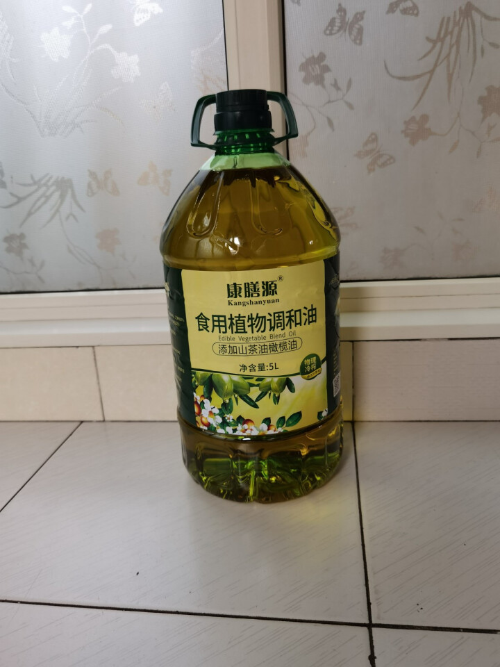 康膳源 食用油 山茶橄榄食用植物调和油5升 物理压榨怎么样，好用吗，口碑，心得，评价，试用报告,第2张