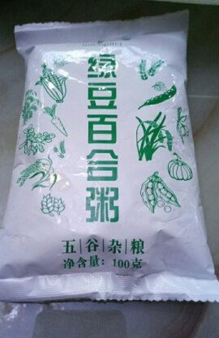 购食惠 绿豆百合粥100g（大米、绿豆、百合）混合粥米粥料五谷杂粮粗粮熬粥怎么样，好用吗，口碑，心得，评价，试用报告,第2张