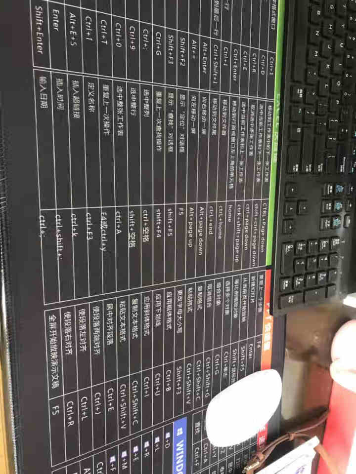 衡文（HENGWEN）鼠标垫大号快捷键cad ps excel函数超大办公防水加厚电脑桌垫精密锁边黑 CAD 30*80cm 厚度3mm怎么样，好用吗，口碑，心,第3张