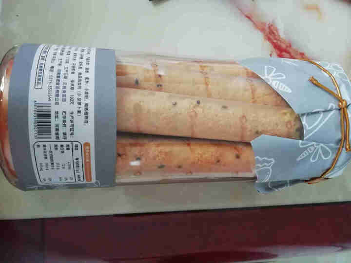 享乐美 手工蜂窝蛋卷 饼干零食办公室休闲零食糕点厂家直销 170g 蜂窝蛋卷原味2瓶+黑芝麻1瓶 170g怎么样，好用吗，口碑，心得，评价，试用报告,第3张