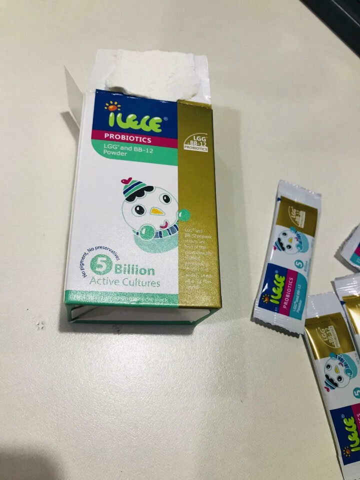 iLELE爱乐乐 婴幼儿童活性益生菌粉 妈咪爱家族产品 丹麦原装进口 LGG+BB,第3张