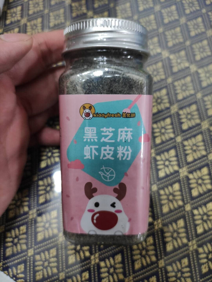 鹿优鲜 白芝麻猪肝粉 宝宝辅食儿童辅食伴餐粉黑芝麻虾皮粉调味粉拌饭料 猪肝粉+虾皮粉怎么样，好用吗，口碑，心得，评价，试用报告,第4张