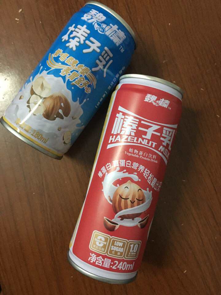 魏榛榛子乳植物蛋白饮料 醇香240ml*1+柔香180ml*1试用装怎么样，好用吗，口碑，心得，评价，试用报告,第2张