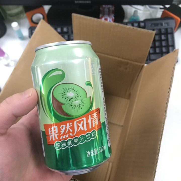 果然风情猕猴桃果汁饮料 新品上市 听装310ml*20罐装  礼盒装 新店促销 饮品猕猴桃汁 310ml*1怎么样，好用吗，口碑，心得，评价，试用报告,第4张