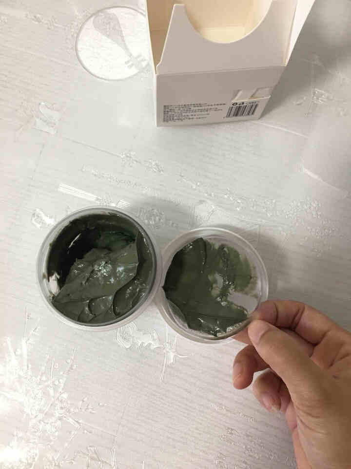 星纯 绿豆泥浆面膜100g（控油 收缩毛孔 清洁去黑头 祛痘 水洗面膜泥）男女学生正品氨基酸泥膜 绿豆祛痘面膜100g 【赠送 冰淇淋身体磨砂膏】怎么样，好用吗,第4张