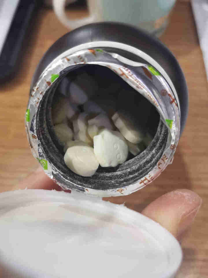 亨博士 营养辅食 益生菌 牛乳钙咀嚼片 特别添加DHA 铁 钙 维生素C 3岁以上人群适用 牛乳钙咀嚼片 100片/瓶怎么样，好用吗，口碑，心得，评价，试用报告,第4张