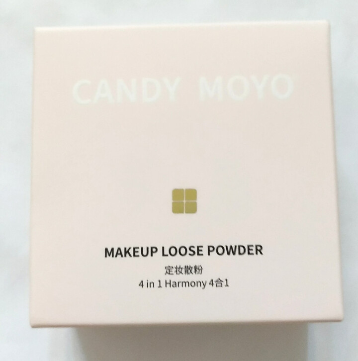 【四色散粉】Candy Moyo四宫格定妆粉饼散粉持久24小时定妆控油轻薄如雾隐毛孔不浮粉晚安粉蜜粉 星彩慕斯（哑光）怎么样，好用吗，口碑，心得，评价，试用报告,第2张