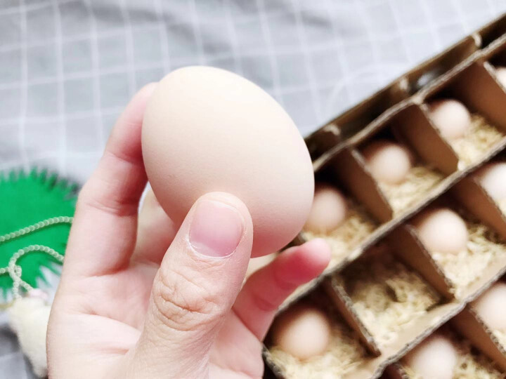 轩圃 土鸡蛋 谷物蛋柴鸡蛋新鲜鸡蛋 只发当日现捡 30枚谷物蛋怎么样，好用吗，口碑，心得，评价，试用报告,第4张