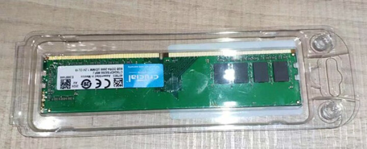 Crucial英睿达镁光 4G/8G/16G 四代DDR4 2400/2666/3000台式机内存条 8G DDR4 2666 即插即用 强劲兼容 适用于各台式,第3张