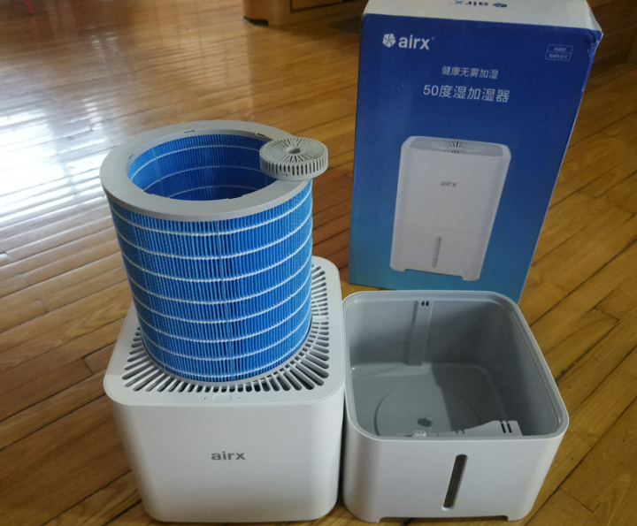 airx 50度湿 冷蒸发智能空气加湿器 家用卧室办公室 静音无雾 6升大容量 湿度数显 H400怎么样，好用吗，口碑，心得，评价，试用报告,第9张