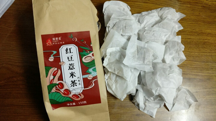 胎草堂 红豆薏米茶苦荞大麦茶薏苡仁芡实赤小豆薏仁茶组合花草茶包调理湿袋泡养生茶怎么样，好用吗，口碑，心得，评价，试用报告,第2张