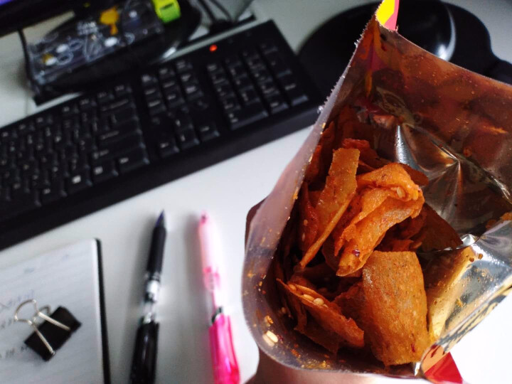 蒙点点自营休闲零食网红零食辣豆皮豆制品麻辣零食豆干豆皮 儿时怀旧小吃 办公室零食 （58g/5袋）怎么样，好用吗，口碑，心得，评价，试用报告,第4张