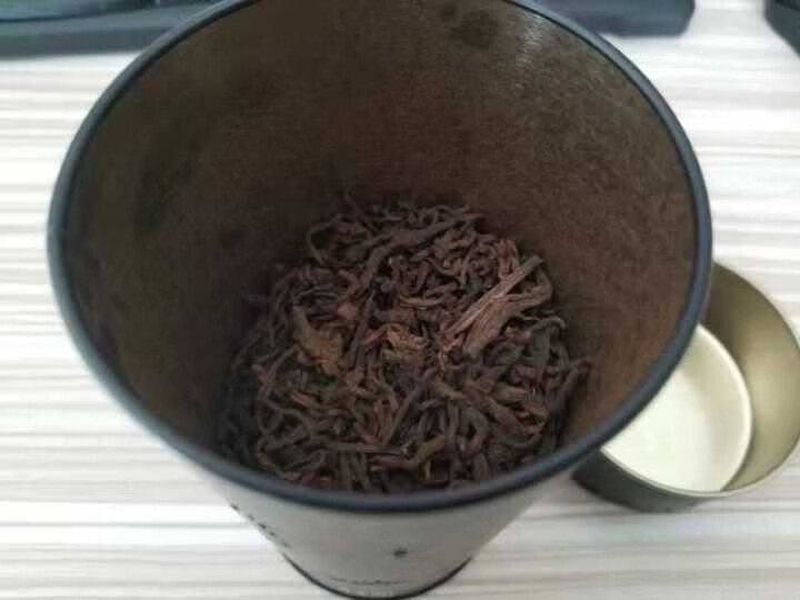 浪伏有机茶有机黑茶广西凌云白毫茶黑茶茶叶正品特级茶叶陈茶散装黑茶茶铁罐装浪伏旗舰店凌云茶太阳坪80g怎么样，好用吗，口碑，心得，评价，试用报告,第3张