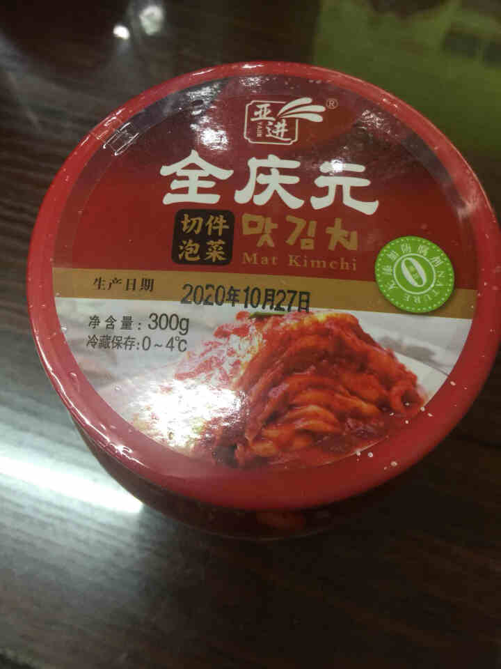 亚进辣白菜泡菜切件泡菜韩式风味辣白菜开胃下饭菜小包装方便速食 韩式切件泡菜 300g怎么样，好用吗，口碑，心得，评价，试用报告,第2张