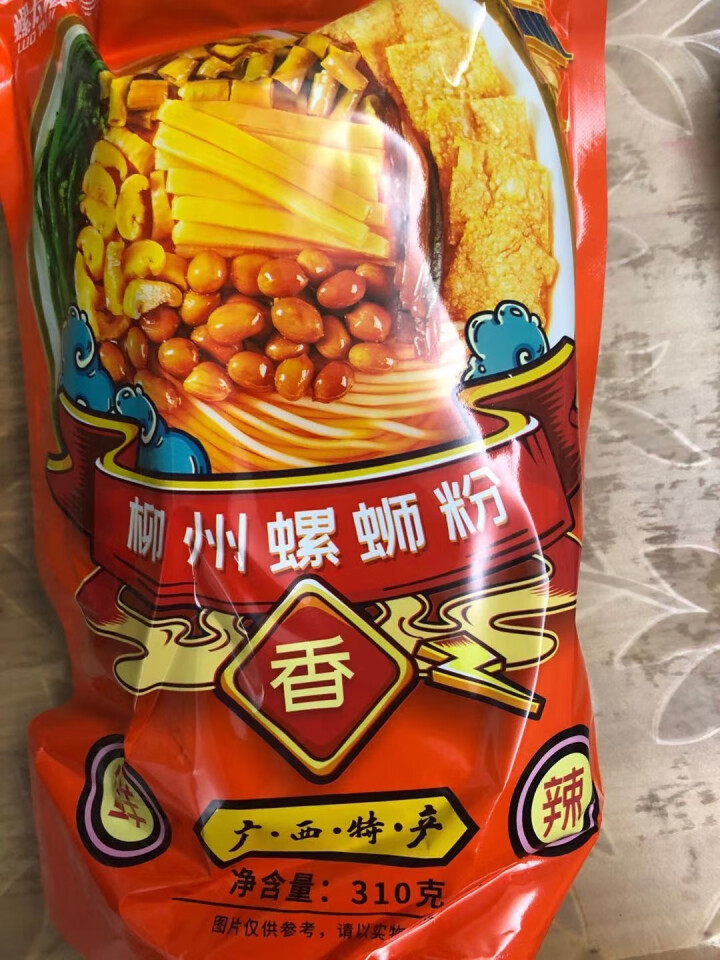 螺太极广西柳州正宗酸辣螺蛳粉（水煮型）速食方便米粉米线腐竹螺丝粉酸豆角酸辣粉 310g*3袋怎么样，好用吗，口碑，心得，评价，试用报告,第2张