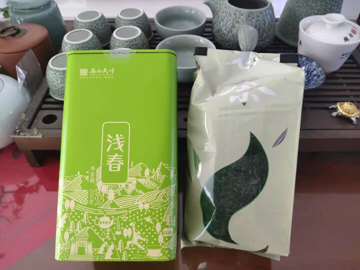 大川茶业 毛尖茶2020新茶 信阳绿茶类毛尖茶 蒙顶明前春茶嫩芽浅春200g/罐怎么样，好用吗，口碑，心得，评价，试用报告,第3张