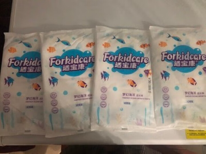 适宝康·Forkidcare 梦幻海洋成长裤试用装XL码*4片 适合12,第2张