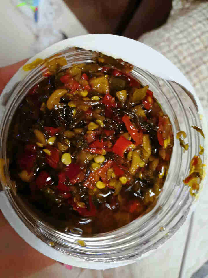 彩椒外婆菜鱼乐味视农家自制湖南特产湘味即食香辣办公居家拌饭菜酱 280克1瓶装怎么样，好用吗，口碑，心得，评价，试用报告,第4张