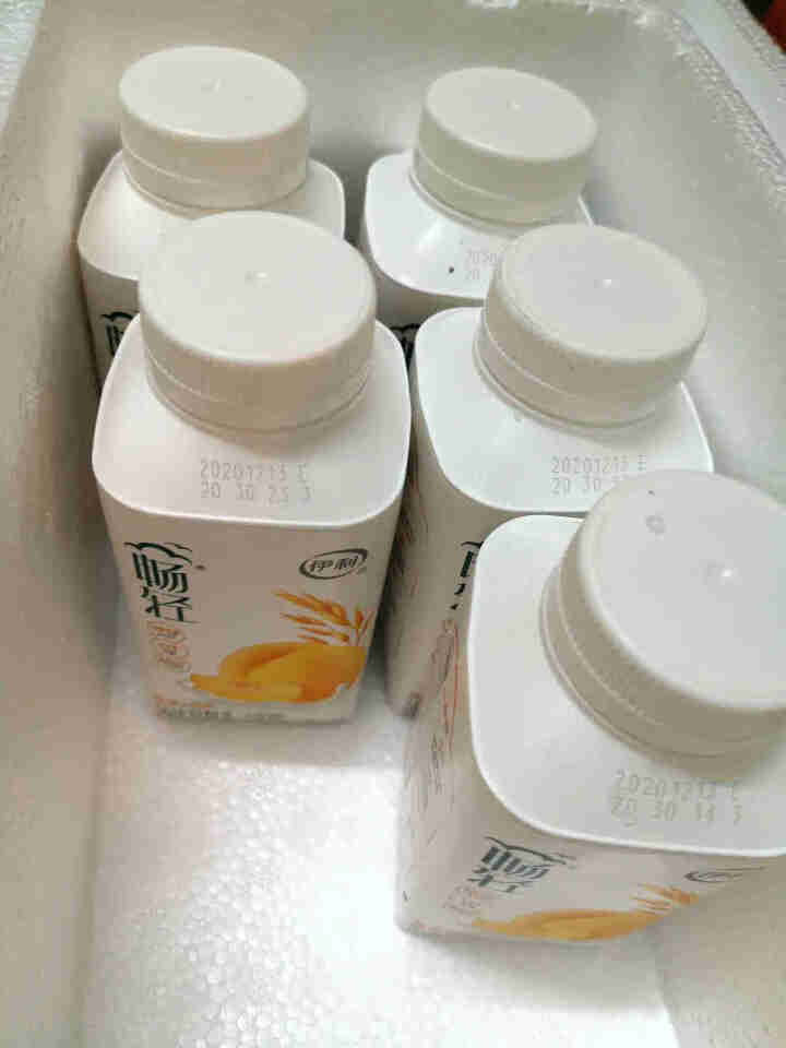 伊利畅轻益生菌风味发酵乳酸奶250g/瓶乳酸菌燕麦黄桃草莓芒果早餐奶 伊利畅轻燕麦黄桃6瓶怎么样，好用吗，口碑，心得，评价，试用报告,第4张