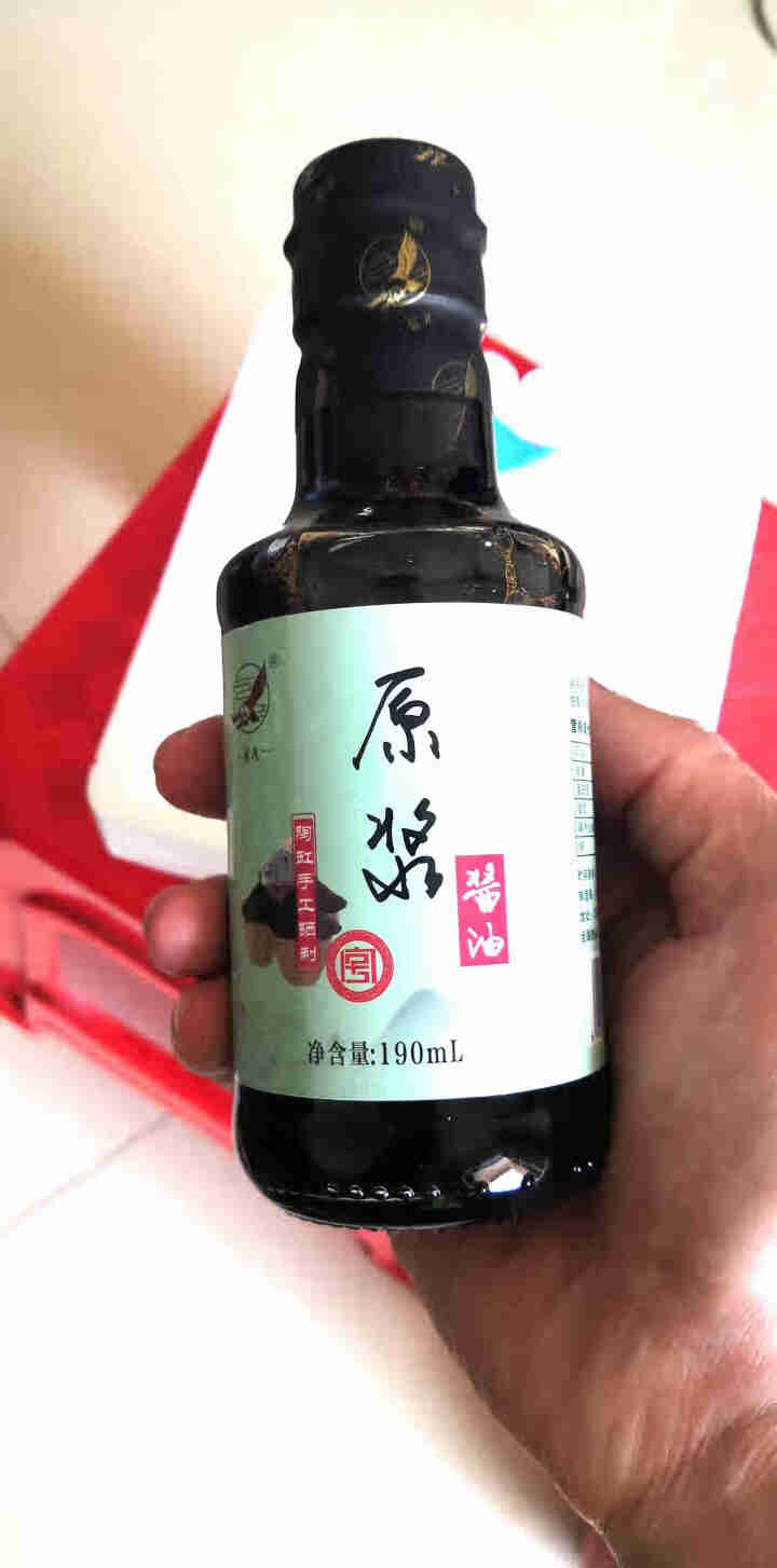 雄鹰酱油 原浆零添加190ML*3瓶 古法手工制作 非物质文化遗产传承  江西老字号 厨房调味料 雄鹰原浆酱油190ML*1瓶怎么样，好用吗，口碑，心得，评价，,第4张