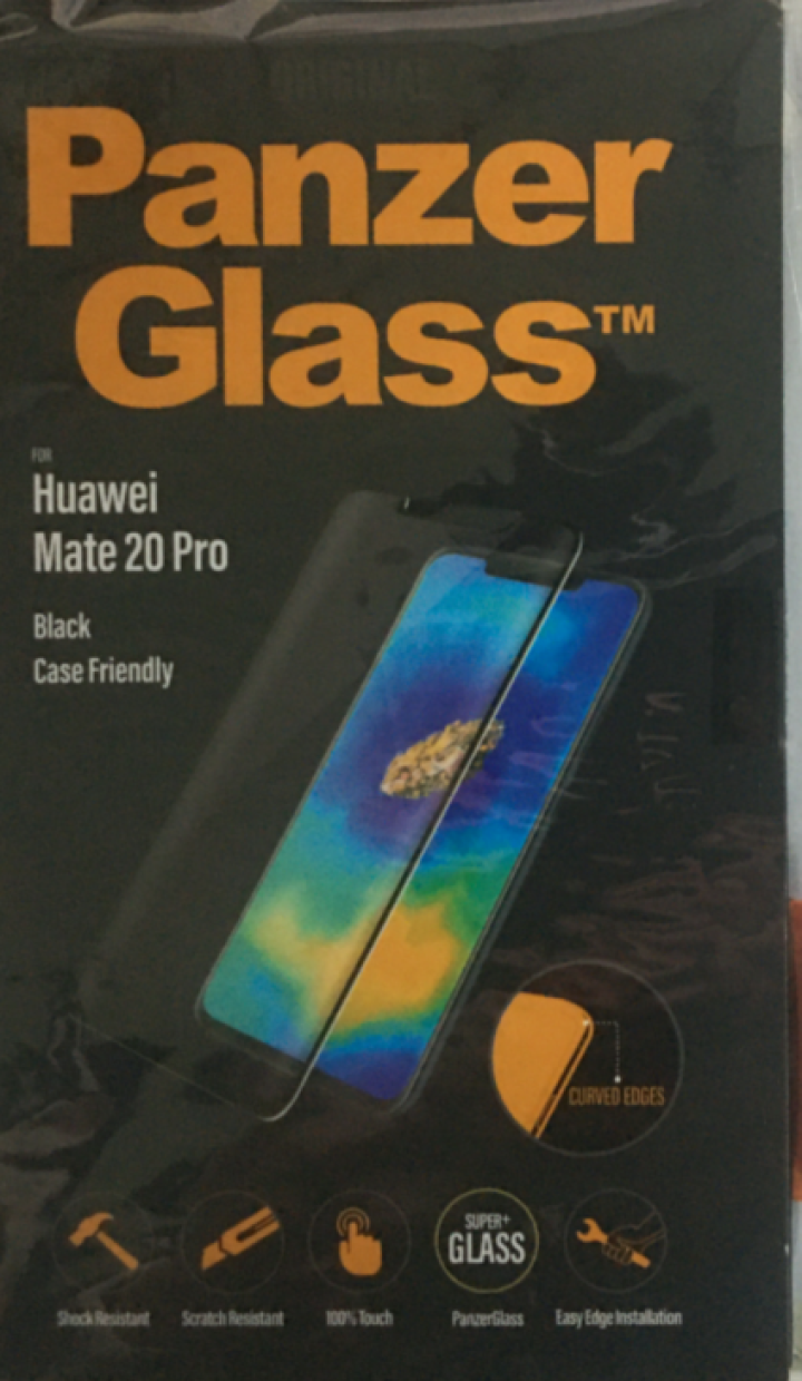 panzerglass适配华为P40/p30/mate30钢化膜华为p40pro钢化膜全屏覆盖手机膜 Mate20 Pro【装甲级防爆】高清*防指纹怎么样，好用,第4张