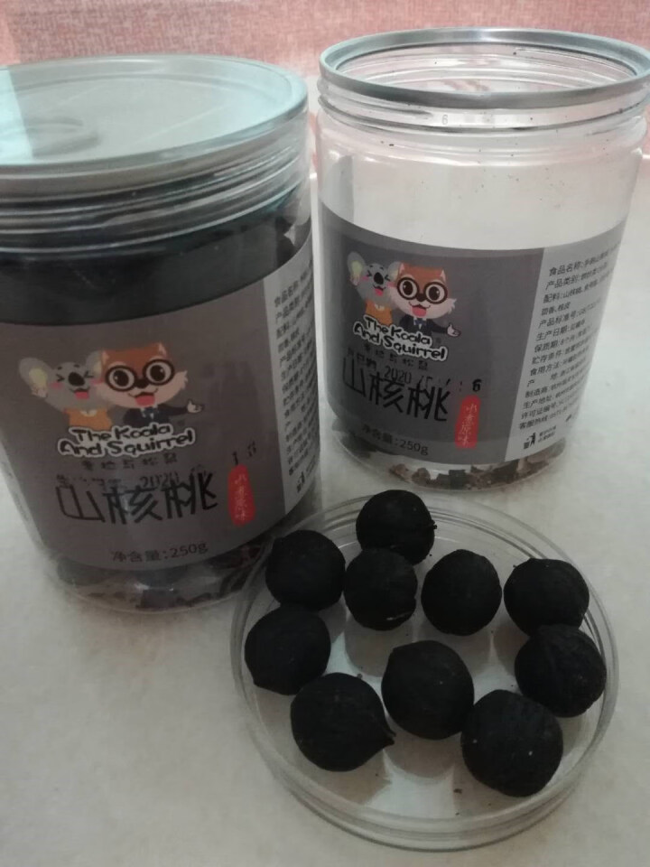 考拉与松鼠 临安山核桃250g*2罐 新货手剥大籽坚果炒货小胡桃小核桃1斤装 水煮原味250g*2罐怎么样，好用吗，口碑，心得，评价，试用报告,第3张