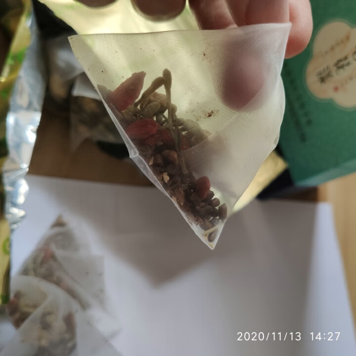 菊泰菊花枸杞决明子茶养肝明目牛蒡根金银花组合茶包养生花草茶 120g/盒 花草茶怎么样，好用吗，口碑，心得，评价，试用报告,第5张