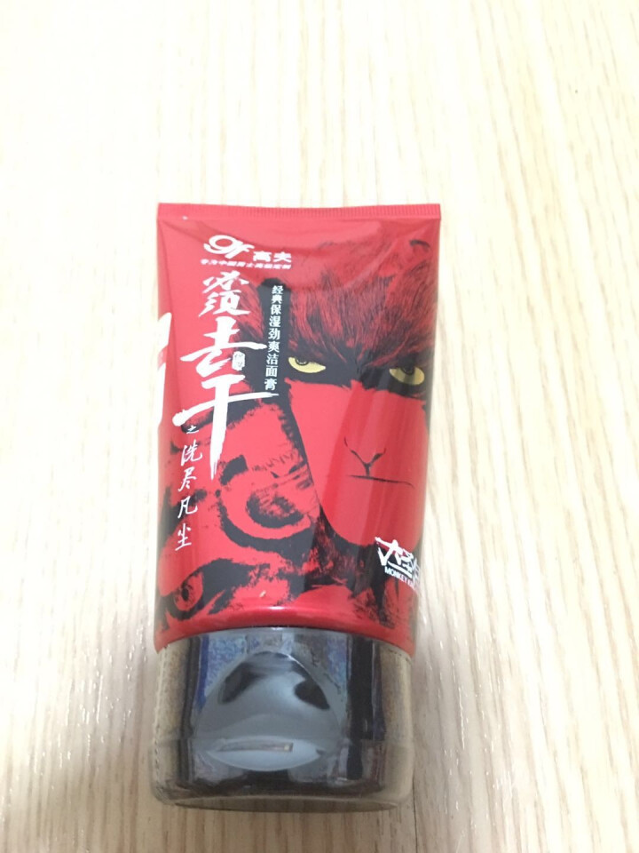 高夫经典保湿劲爽洁面膏120g（洗面奶男 补水保湿 护肤化妆品）怎么样，好用吗，口碑，心得，评价，试用报告,第2张