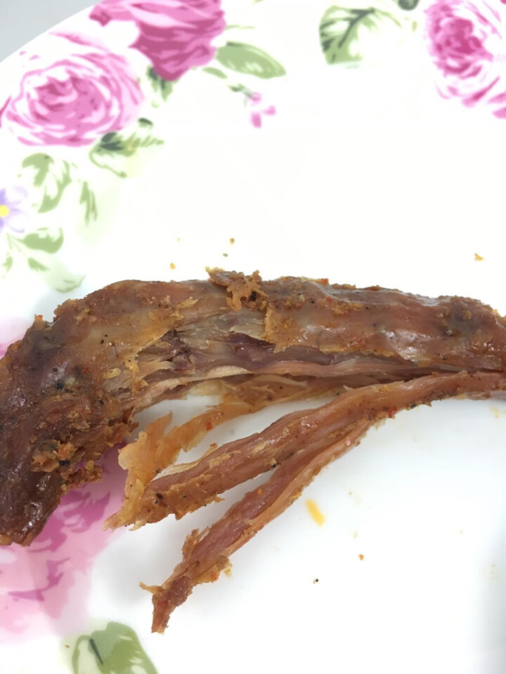 亲零嘴 休闲零食小吃香辣黑鸭劲辣糖醋卤味风干烤脖子肉干肉脯熟食品 香辣味5根怎么样，好用吗，口碑，心得，评价，试用报告,第5张