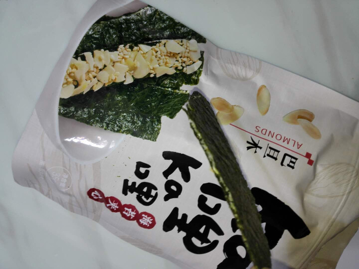 太祖 南瓜子仁坚果海苔芝麻夹心脆35g/袋 儿童辅食休闲零食 巴旦木仁夹心海苔脆怎么样，好用吗，口碑，心得，评价，试用报告,第4张