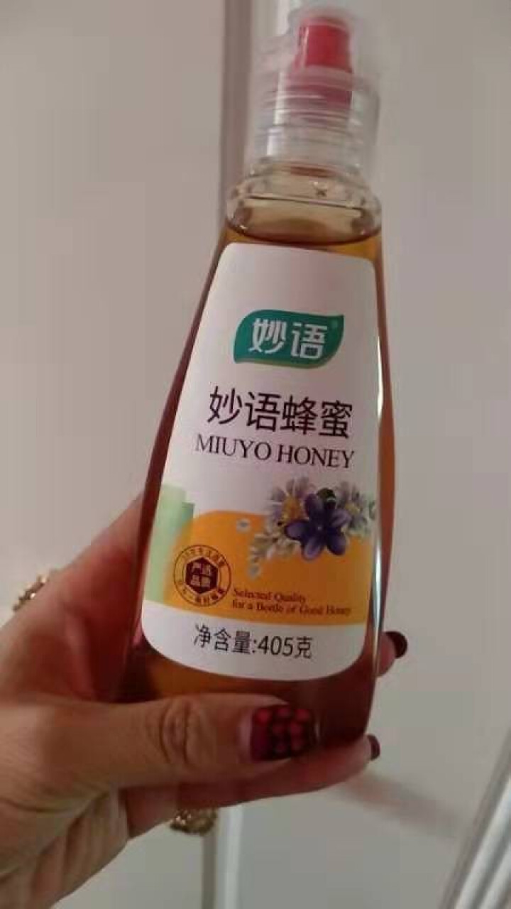 妙语（MiuYo）纯净天然农家自产土取蜂蜜 405g*1瓶怎么样，好用吗，口碑，心得，评价，试用报告,第3张