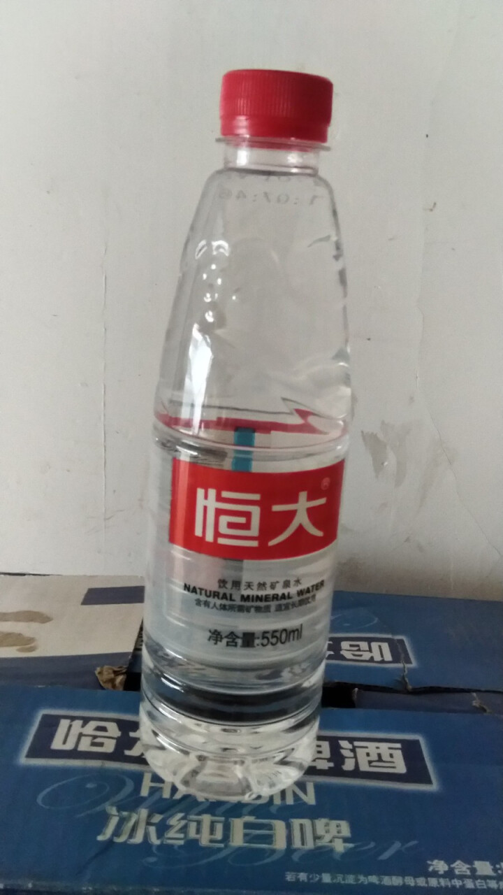 【整箱买一送一】恒大 天然矿泉水饮用水瓶装水非纯净水 550ml*1瓶（样品不售卖）怎么样，好用吗，口碑，心得，评价，试用报告,第3张