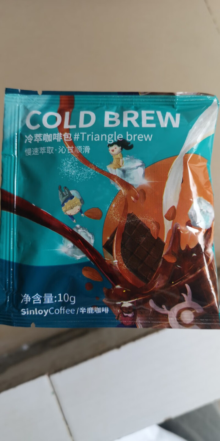 Sinloy/辛鹿 冷萃咖啡 冷翠拿铁 袋泡挂耳现磨黑咖啡粉 5杯尝新 [推荐]经典意式X3+樱桃蜜柚X2怎么样，好用吗，口碑，心得，评价，试用报告,第2张