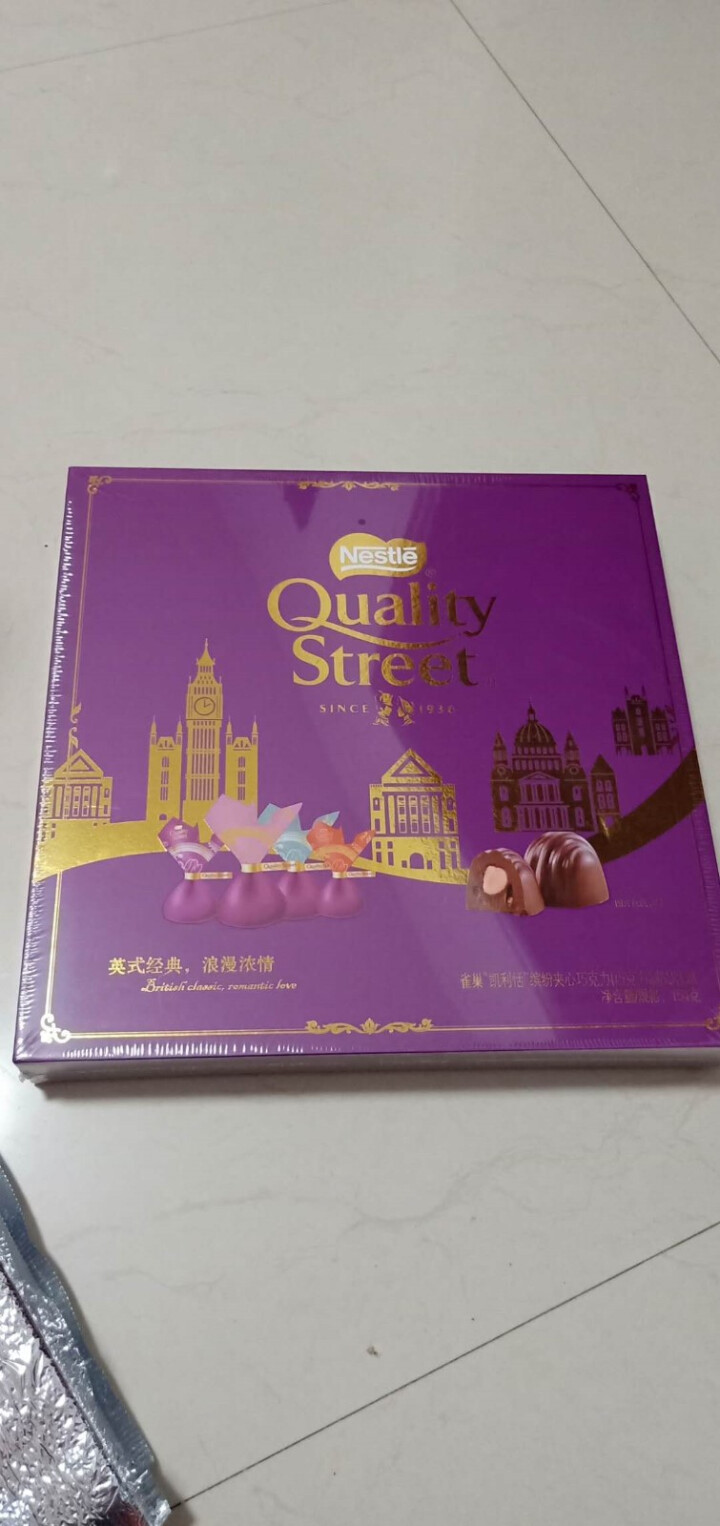 雀巢凯利恬Nestle Quality Street混合夹心巧克力154g女友生日礼物节日送礼礼盒怎么样，好用吗，口碑，心得，评价，试用报告,第3张