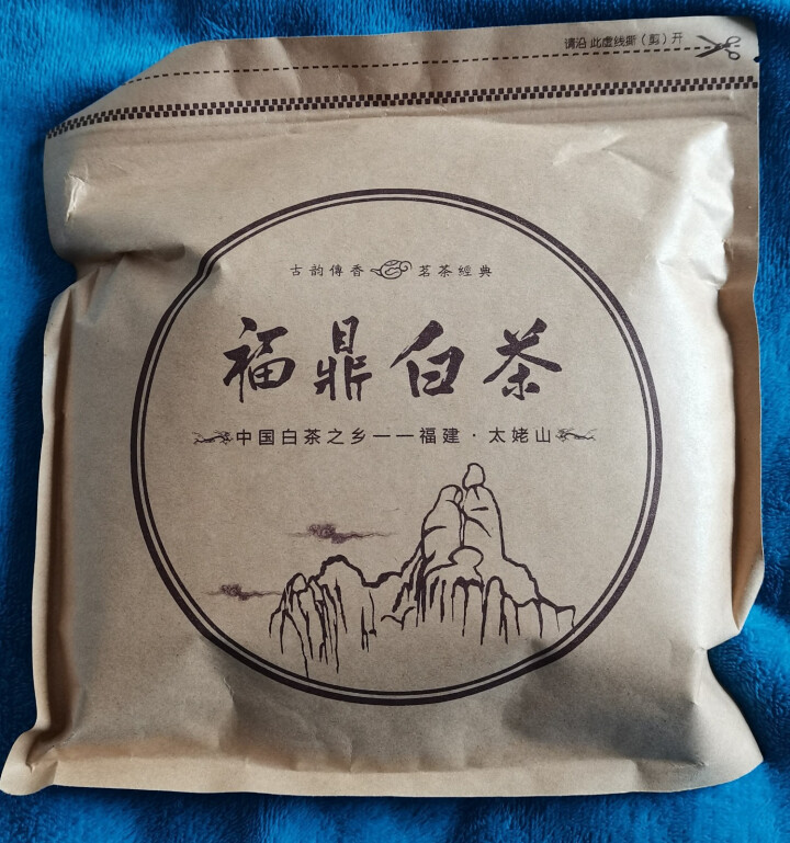 中闽凡诺 福鼎老白茶茶饼350克2012年陈年老白茶老寿眉贡眉饼茶叶 福鼎白茶350g/饼怎么样，好用吗，口碑，心得，评价，试用报告,第2张