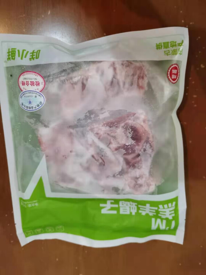 咩小鲜 羔羊蝎子515g/袋 带骨髓 内蒙古草原羔羊肉原切排酸羊脊骨火锅炖煮生鲜食材 1袋怎么样，好用吗，口碑，心得，评价，试用报告,第3张