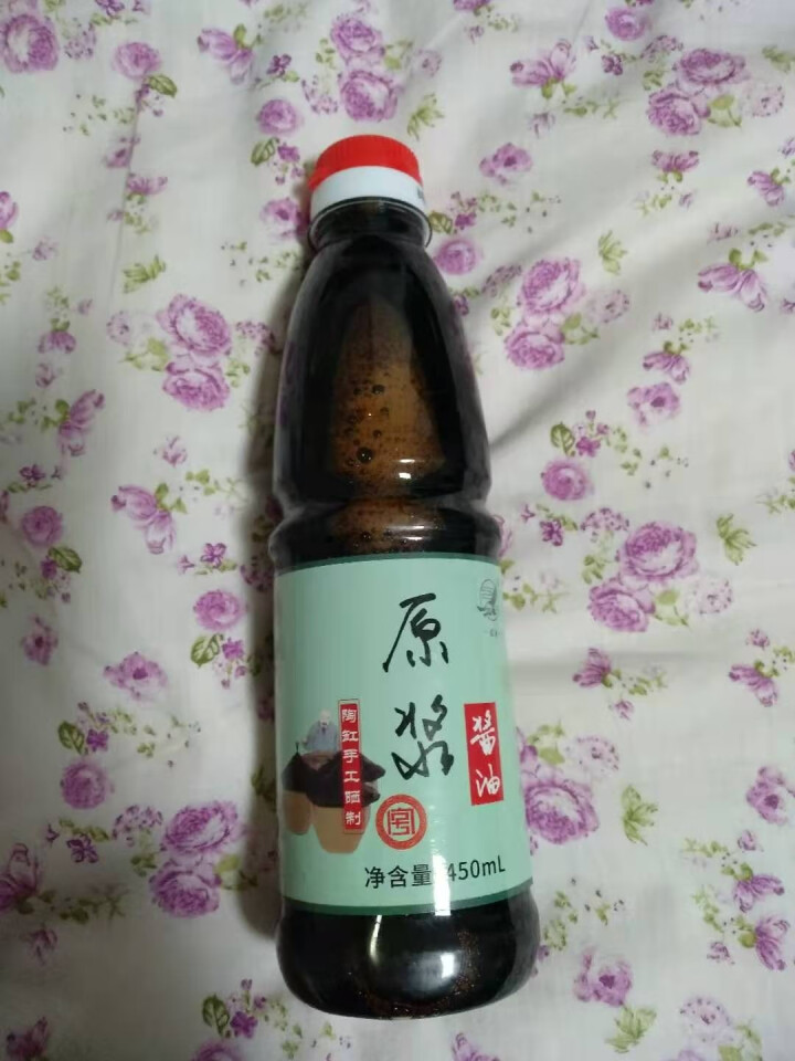 雄鹰酱油 原浆零添加 酿造生抽 450ml 晒足180天 凉拌 点蘸 清蒸 小炒 南昌拌粉 热干面 雄鹰原浆酱油450ML*1瓶怎么样，好用吗，口碑，心得，评价,第2张