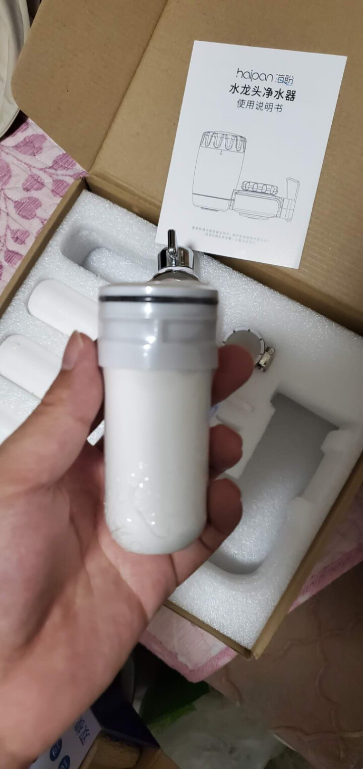 海盼净水器水龙头家用厨房自来水过滤器净水机超滤净水机活性炭直饮机一机四芯2年套装滤芯可清洗 一机四芯两年装怎么样，好用吗，口碑，心得，评价，试用报告,第2张