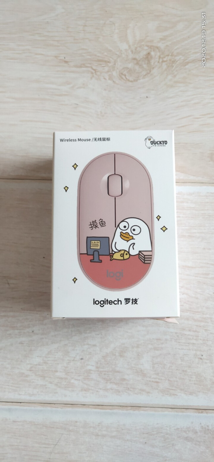 罗技（Logitech）Pebble 鹅卵石轻薄型静音鼠标 蓝牙无线双模 静音 便携 时尚鼠标 【小刘鸭摸鱼】粉色怎么样，好用吗，口碑，心得，评价，试用报告,第2张