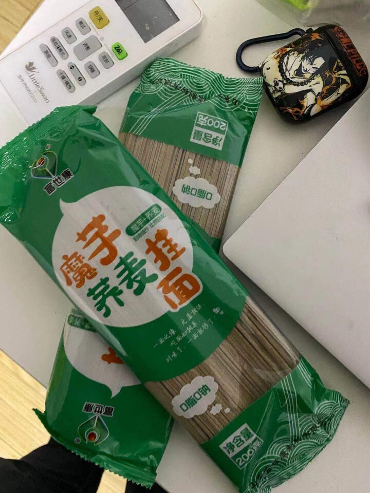 富世康 魔芋面荞麦面条挂面0脂0钠低升糖膳食纤维代餐 200g*2包怎么样，好用吗，口碑，心得，评价，试用报告,第2张