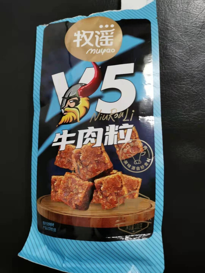 牧谣牛肉粒100g五香味小包装牛肉干办公室零食小吃吃货网红休闲食品 五香味*1袋【100g约7小包】怎么样，好用吗，口碑，心得，评价，试用报告,第4张