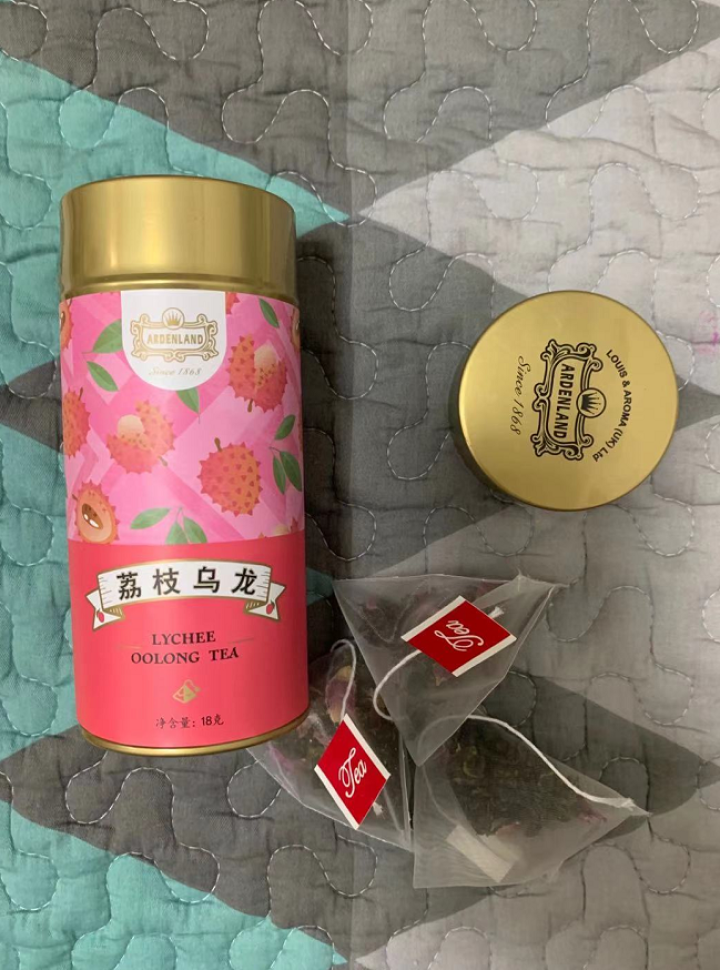 ARDENLAND荔枝味乌龙茶袋泡茶叶袋装茶包罐装送礼18g 1罐荔枝口味怎么样，好用吗，口碑，心得，评价，试用报告,第2张