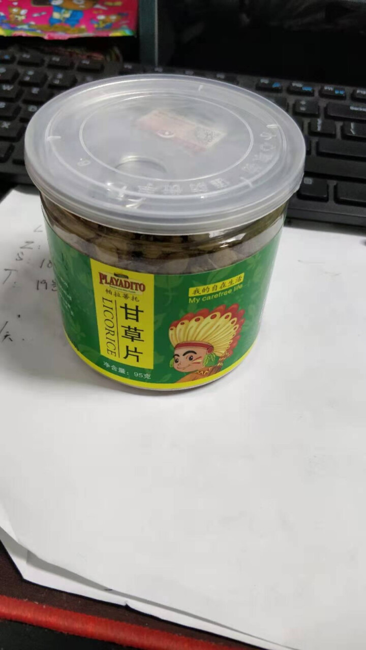 帕拉蒂托甘草片 花草茶 甘草茶泡水 甘草圆切片95克/罐怎么样，好用吗，口碑，心得，评价，试用报告,第2张