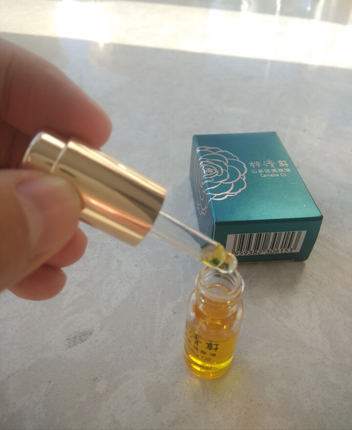 林清轩 山茶花润肤油升级版豪华旅行装3ml 滋养修复皮肤屏障怎么样，好用吗，口碑，心得，评价，试用报告,第3张