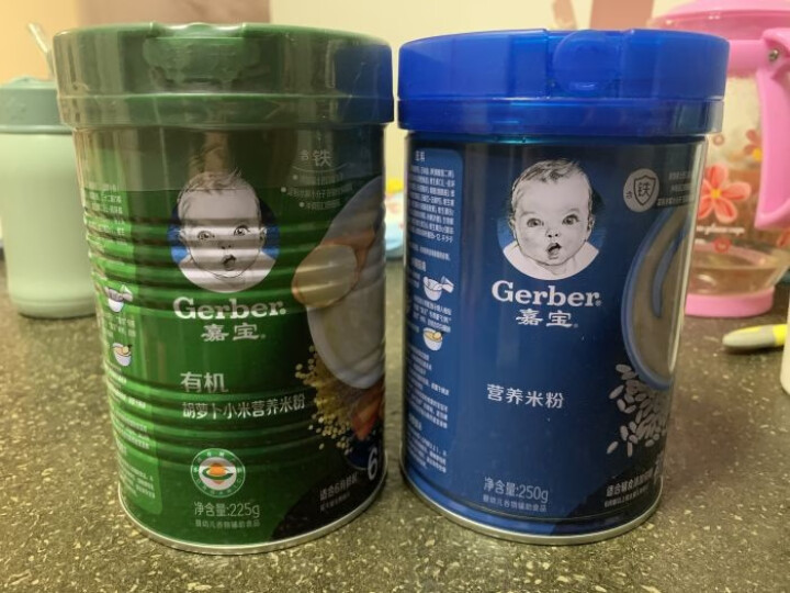 嘉宝(Gerber)米粉婴儿辅食 宝宝高铁米糊 【6月+】有机胡萝卜小米225g怎么样，好用吗，口碑，心得，评价，试用报告,第4张