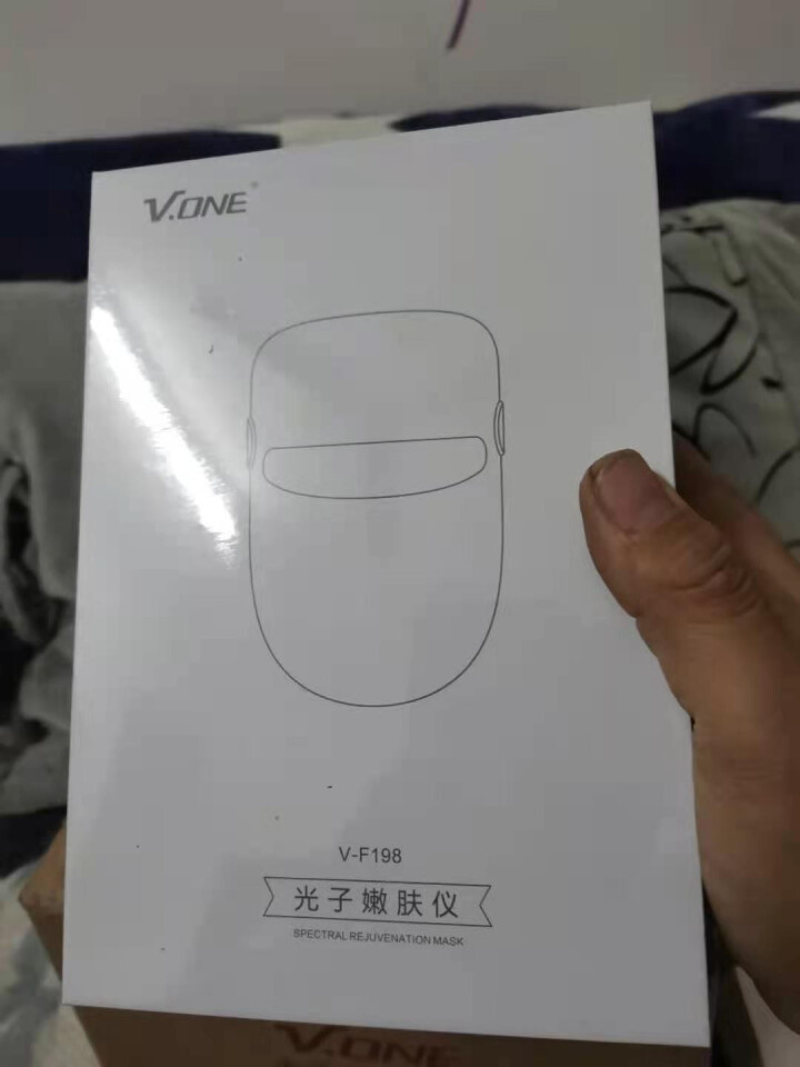 V.ONE 光子嫩肤仪器美容仪面罩日本光谱家用脸部面膜导入仪家用补水器 高级白 面罩怎么样，好用吗，口碑，心得，评价，试用报告,第3张