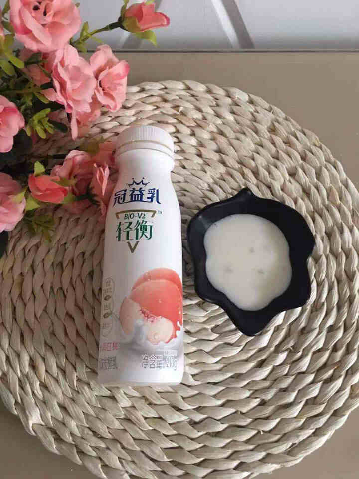 蒙牛冠益乳轻衡风味发酵乳西柚白桃味酸奶210g瓶活性益生菌 牛奶乳品 清爽西柚 10瓶 蒙牛轻衡 210g水润白桃味 2瓶尝鲜怎么样，好用吗，口碑，心得，评价，,第2张