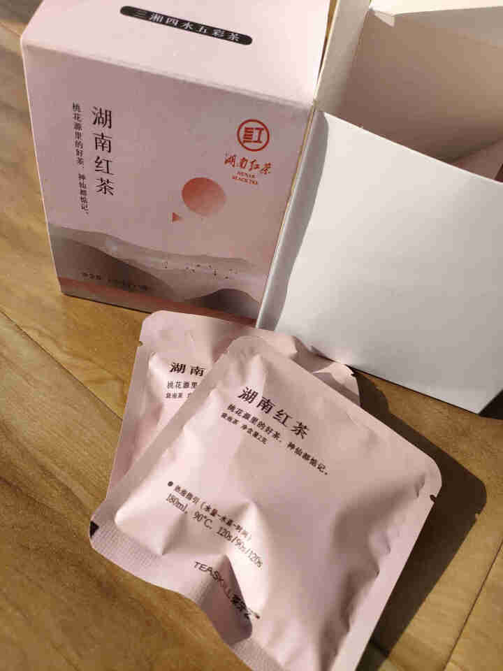 茶守艺（Teaskill）湖南省茶业集团 湖南红茶办公室茶下午茶 袋泡茶包 茶叶 五彩湘茶 湖南红茶怎么样，好用吗，口碑，心得，评价，试用报告,第2张