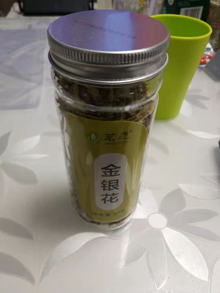 【买2件=发3罐】金银花茶 花草茶叶搭配菊花茶枸杞决明子凉茶精选带绒毛河南封丘原产罐装 30克/罐怎么样，好用吗，口碑，心得，评价，试用报告,第4张