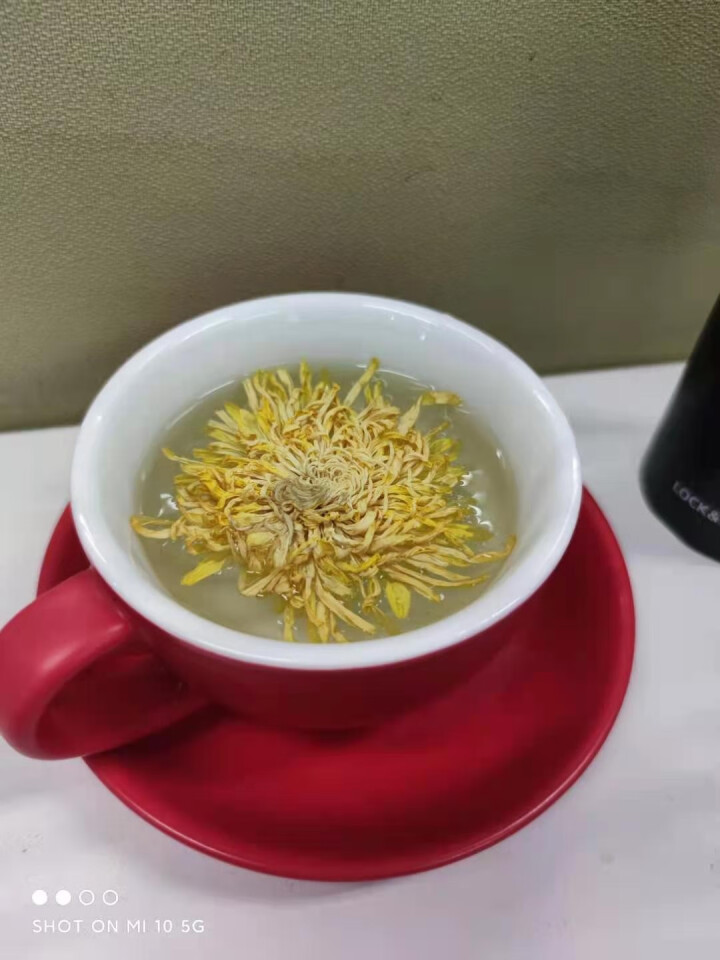 北京同仁堂枸杞与杞里香菊花茶叶金丝皇菊3克一朵一杯大菊花茶贡菊独立包装泡水喝的花茶胎 黄菊黄山大菊花茶1罐 搭枸杞泡水怎么样，好用吗，口碑，心得，评价，试用报告,第4张